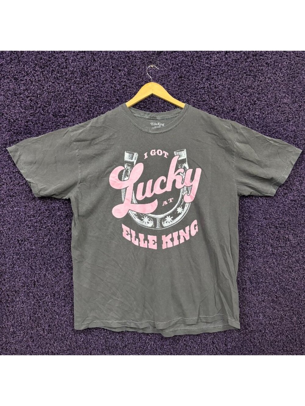 I Got Lucky at Elle King A Freaking Men 23 Tour T-Shirt XXL